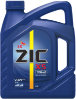 Моторное масло Zic X5 10W-40 4л