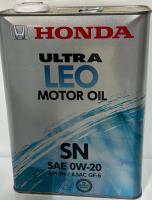 Моторное масло Honda Ultra LEO 0W-20 4л