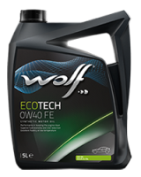 Моторное масло Wolf Ecotech 0W-40 FE 5л