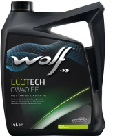 Моторное масло Wolf Ecotech 0W-40 FE 4л
