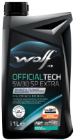 Моторное масло Wolf Officialtech 5W-30 C3 SP Extra 1л