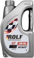 Моторное масло Rolf GT 5W-40 4л